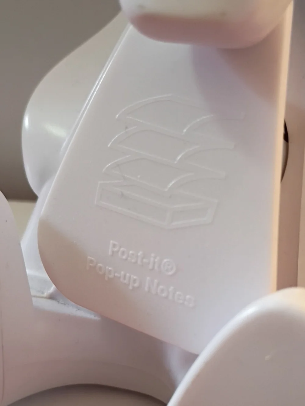 3M Post-it Pop-Up Notes Holder - White Polar Bear Accent Dispenser